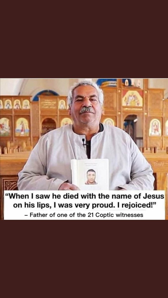 Christian_Syria's tweet photo. Blessed Sunday!

#ContemporaryMartyrs 
#21Copts https://t.co/3Y6zN4Biv3