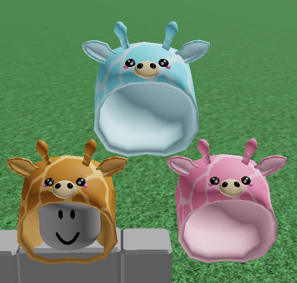 Juno On Twitter Giraffe Hoods Comment What Other Animals You Want Me To Turn Into Hoods Roblox Robloxugc Robloxdev - roblox how to get green hood