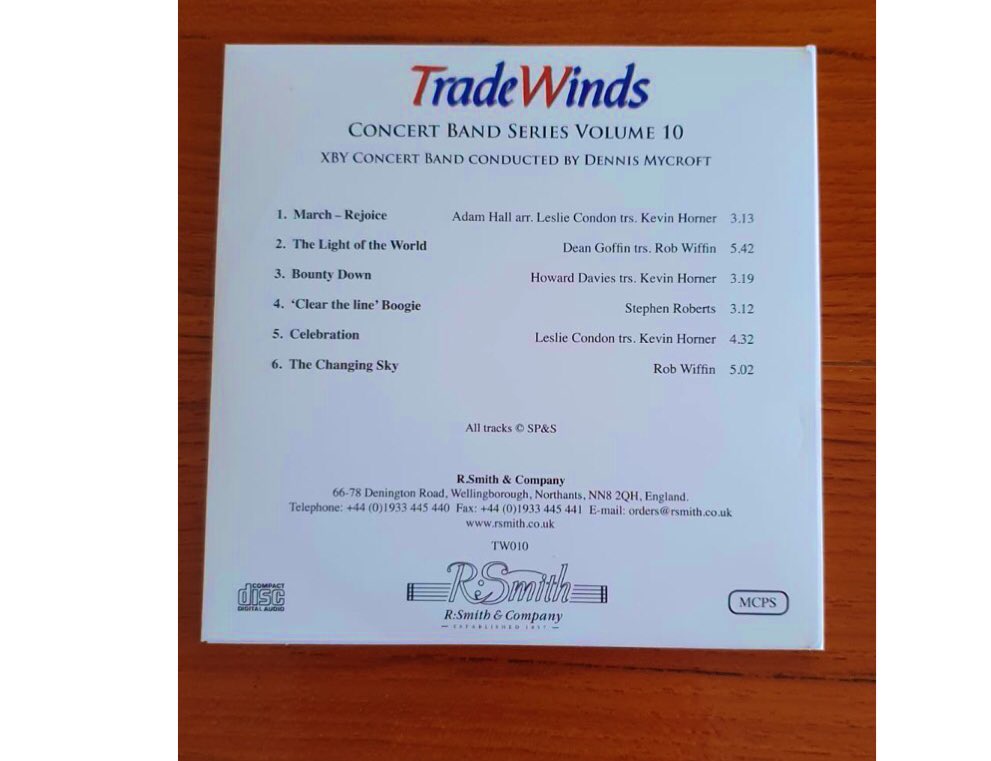 xbyconcertband's tweet photo. This is a photo of XBY’s last CD recording. We recorded a selection of pieces for Tradewinds Concert Band Series Volume 10 📀 #xby #concertband #xbyconcertband #windband #bymt #bymtalumni #cdrecording #recording #bromley #music #tradewinds https://t.co/MtYBv5hUyd