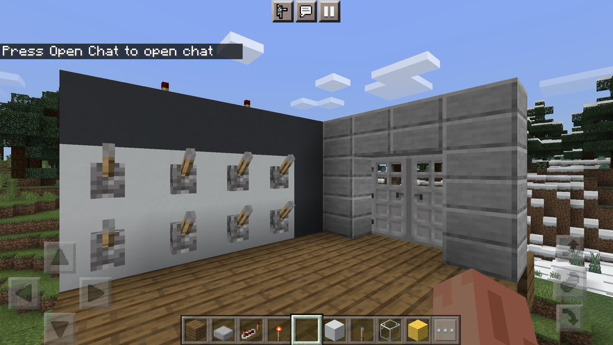 Jgovenden's tweet photo. Just created a digital escape challenge in Minecraft using a how to guide on YouTube as part of my digital education master course. So much fun. I can’t wait for my students to have a go. Can anyone guess the right combination to open the door? #idel https://t.co/N5FhN1FOKp