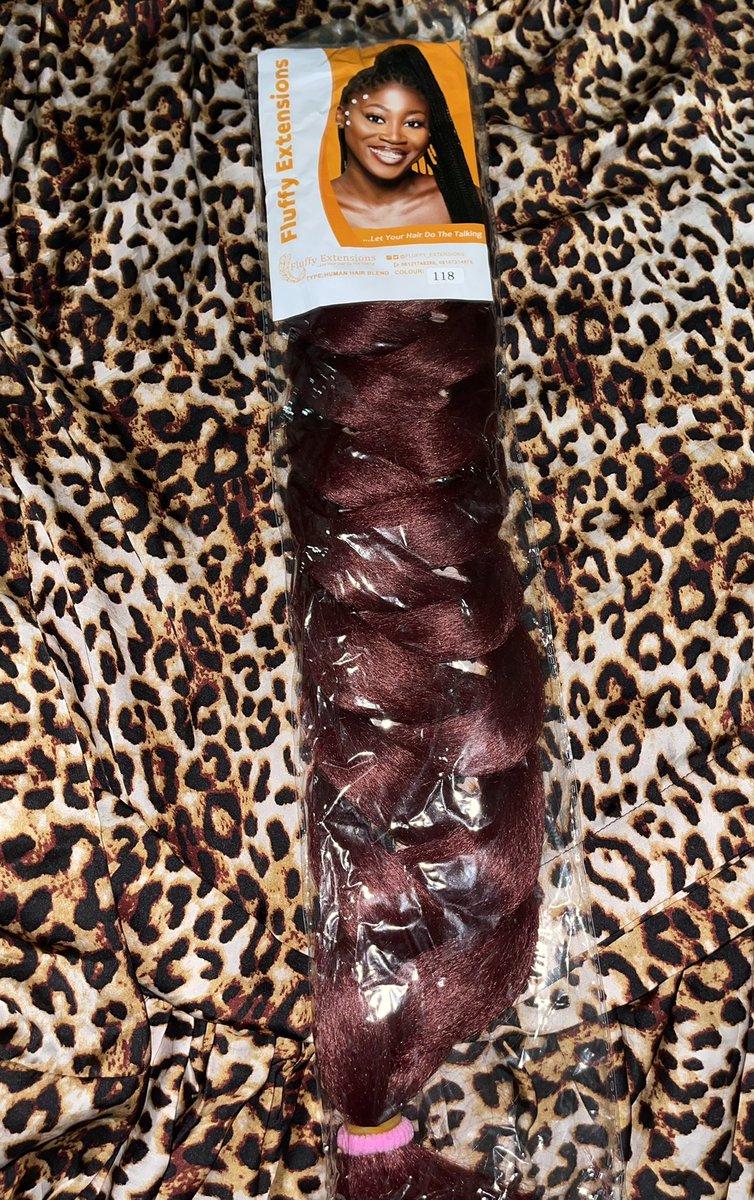 SoniaUzama's tweet image. Hi guys I started my attachment brand called FLUFFY EXTENSIONS. It’s available in the following colors for now. 
3-4 packs are needed for a full braid and they go for N1200 each. 
It is available at @maggieshaven1 in Lagos and Lifecamp in Abuja. 
Delivery is also available