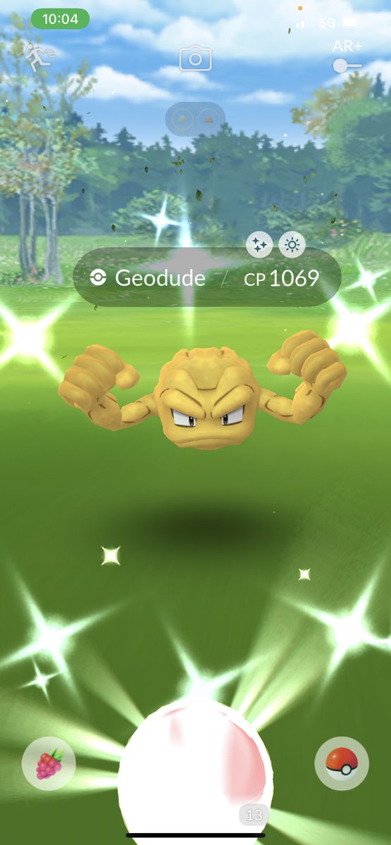 OGFource's tweet image. (THIS IS ONE OF MY HOLY GRAILS) #ShinyGeodude #PokemonGo #Pokemon #PoGo #ShinyPokemonMaster #PokemonMaster