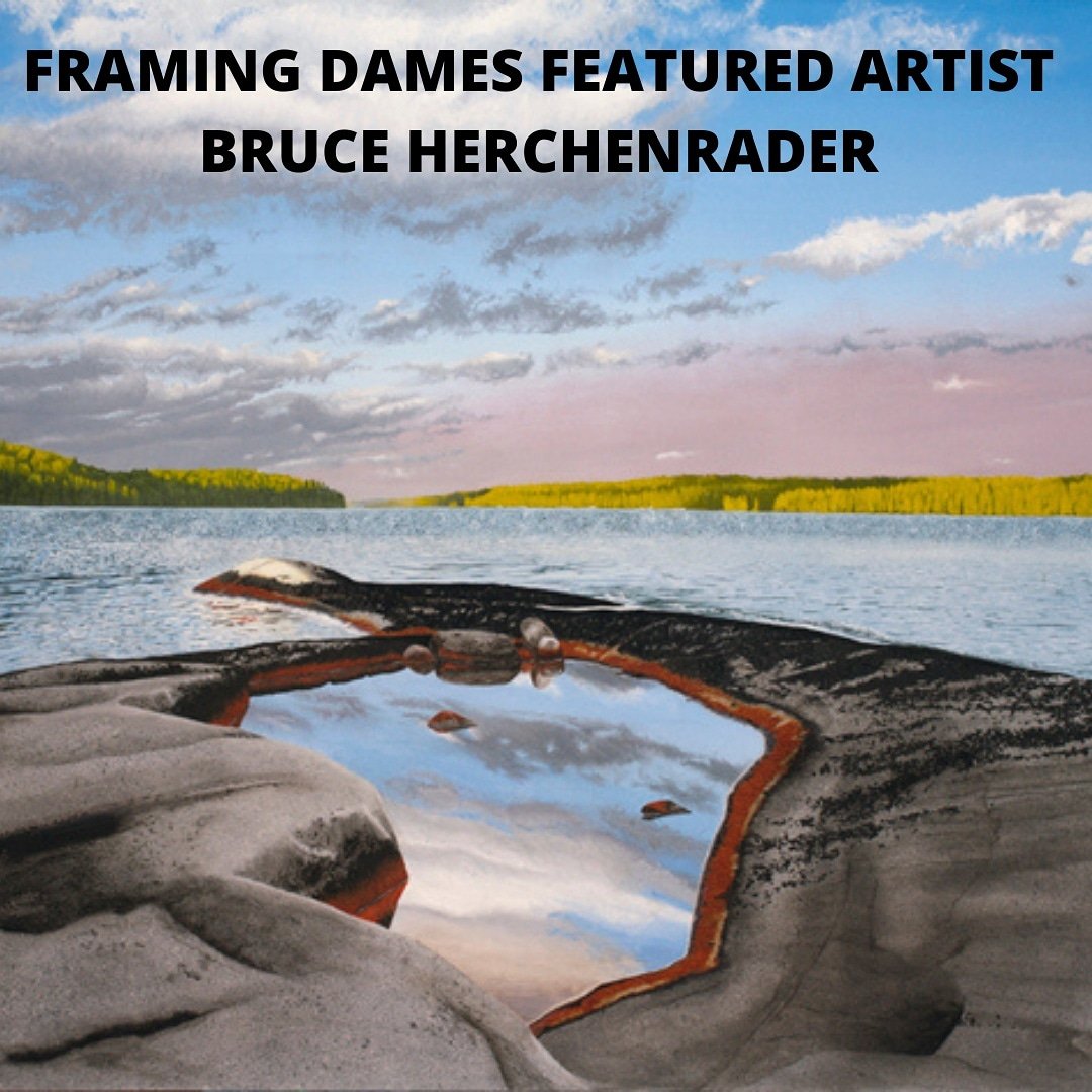 Framing Dames Featured Artist 
Bruce Herchenrader 
Check out this amazing artist on our website framingdamesgallery.com 
#yyzart #canadianart #landscapepainting #artwork #shopsmall #shoplocal #SupportSmallBusinesses 
#smallbiz