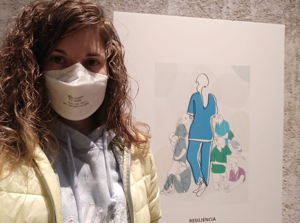 Rebeca_cupra's tweet photo. Ser enfermera es RESILIENCIA, es cambiar la forma de mirar la realidad, con el único fin de alcanzar una actitud positiva, ante las situación adversa que conlleva la enfermedad. 👩‍⚕️🥰
#ElArtedeCuidar #FundamentosdeEnfermeria 
#SomosSaludSomosUpna 
@SaludUPNA https://t.co/zMYg8CePRQ