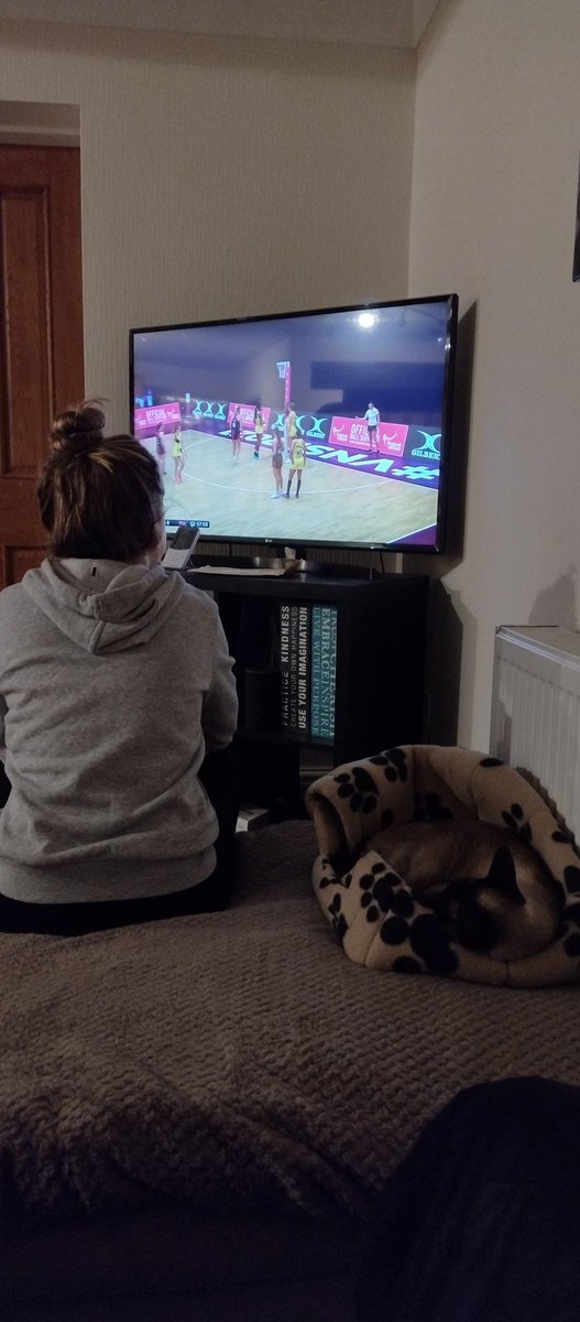 JaneyB16291329's tweet photo. Loving the netball with the cat! @NW_Netball #RiseAsOne #Thunder #NWNetballCompetition https://t.co/Uun78JGoIs