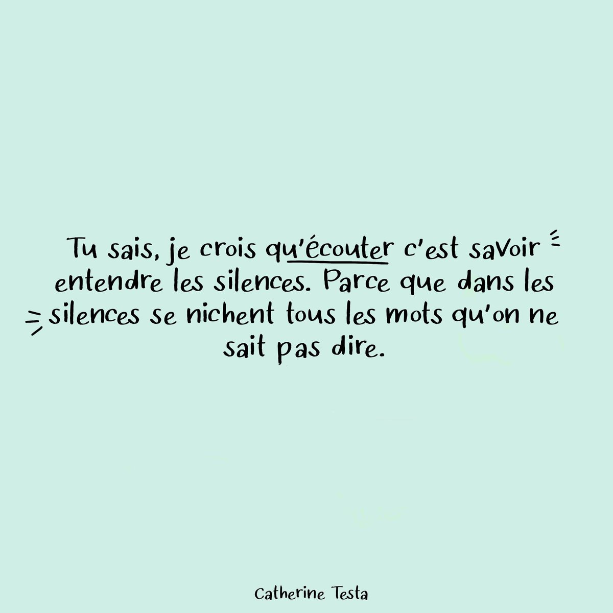 Un peu de douceur... #clubhouse #citation