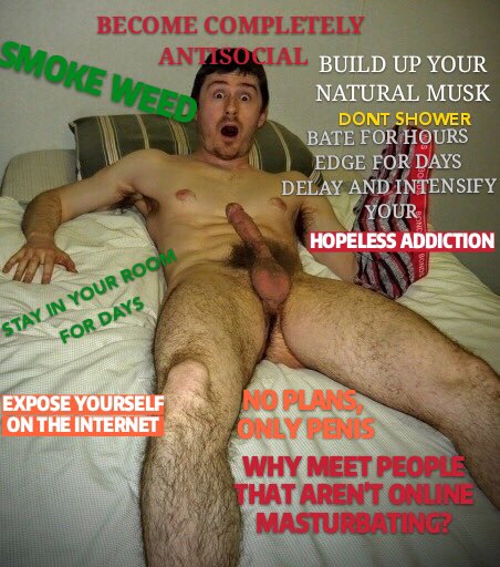 CroodGoon's tweet photo. Sundays are not for meeting up with buddies. Spend the whole day locked away with porn, exposing your bloated dong to your gooner brothers! https://t.co/UgQUHcohED