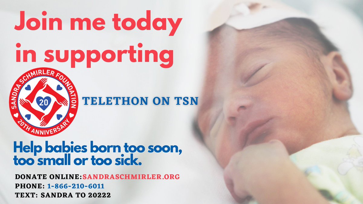 Hey <a href="/ScottMoir/">Scott Moir</a>!  Could I get a RT to spread the word on our <a href="/SandraSchmirler/">Sandra Schmirler Foundation</a> Foundation telethon TODAY on TSN!  We received so much support from #BOTB this year and are feeding off it.  We want more skaters on board! 1-866-210-6011 #ChampionsStartSmall