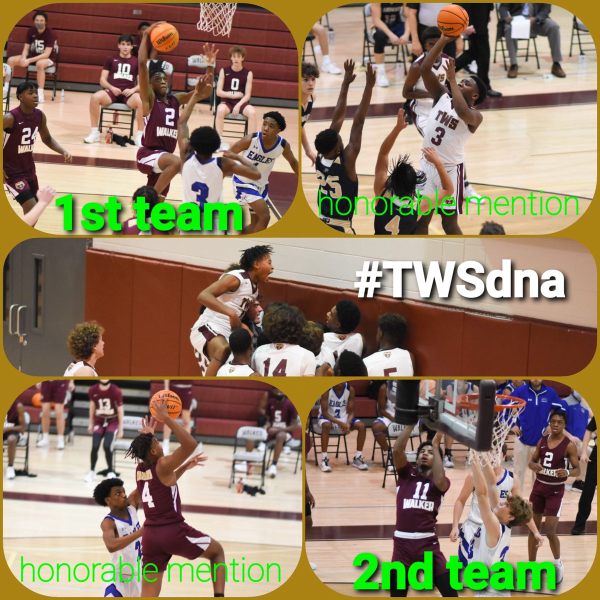 TWS_Basketball's tweet photo. Please congratulate these Wolverines on making the all region team. We are proud of you CJ Brown, K. Smart, O. Daniel, & M. Brown!
#TWSdna
#TheWalkerWay
#WhyNotWalker
#TheGoldStandard
@TheWalkerSchool @TWSAthletics @Walker_Strength @AJCsports @mdjonline @KyleSandy355 https://t.co/0cjGhuHVUA