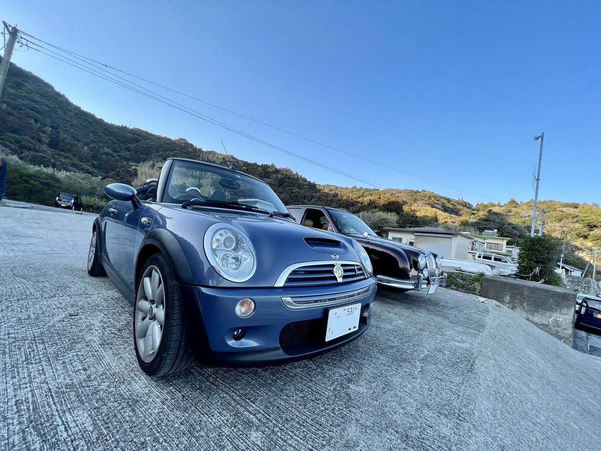 ミニクーパー と走ってきた ミニは可愛い Mini ビュート ミニクーパー と走ってきた ミニは可愛い Mini ビュート
