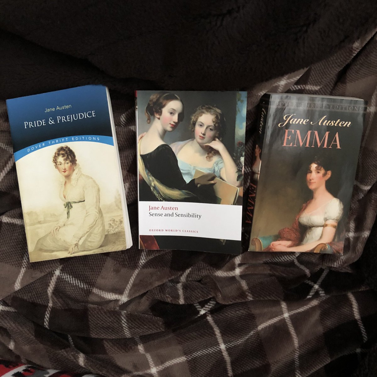 bookishlynancy's tweet photo. After having read Emma and now Sense and Sensibility for the first time, I would have to say I enjoyed them both, but Pride and Prejudice still remains my favourite of the #JaneAusten novels. However, I have more Jane Austen that I’d like to read. #ReadClassics #ReadingGoals https://t.co/XaozsfOLDp