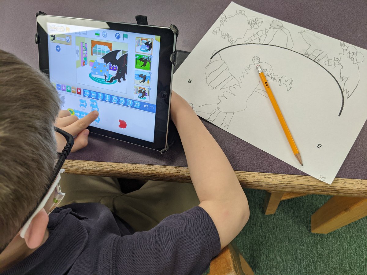 Ss learned key elements of storytelling, created and mapped an OG story and brought it to life through a coded #digitalstorytelling project using <a href="/ScratchJr/">ScratchJr</a>!  
#CreativeComputing #K2CanToo