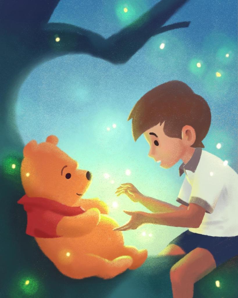 Disney's tweet image. Friendship like this is as sweet as hunny.