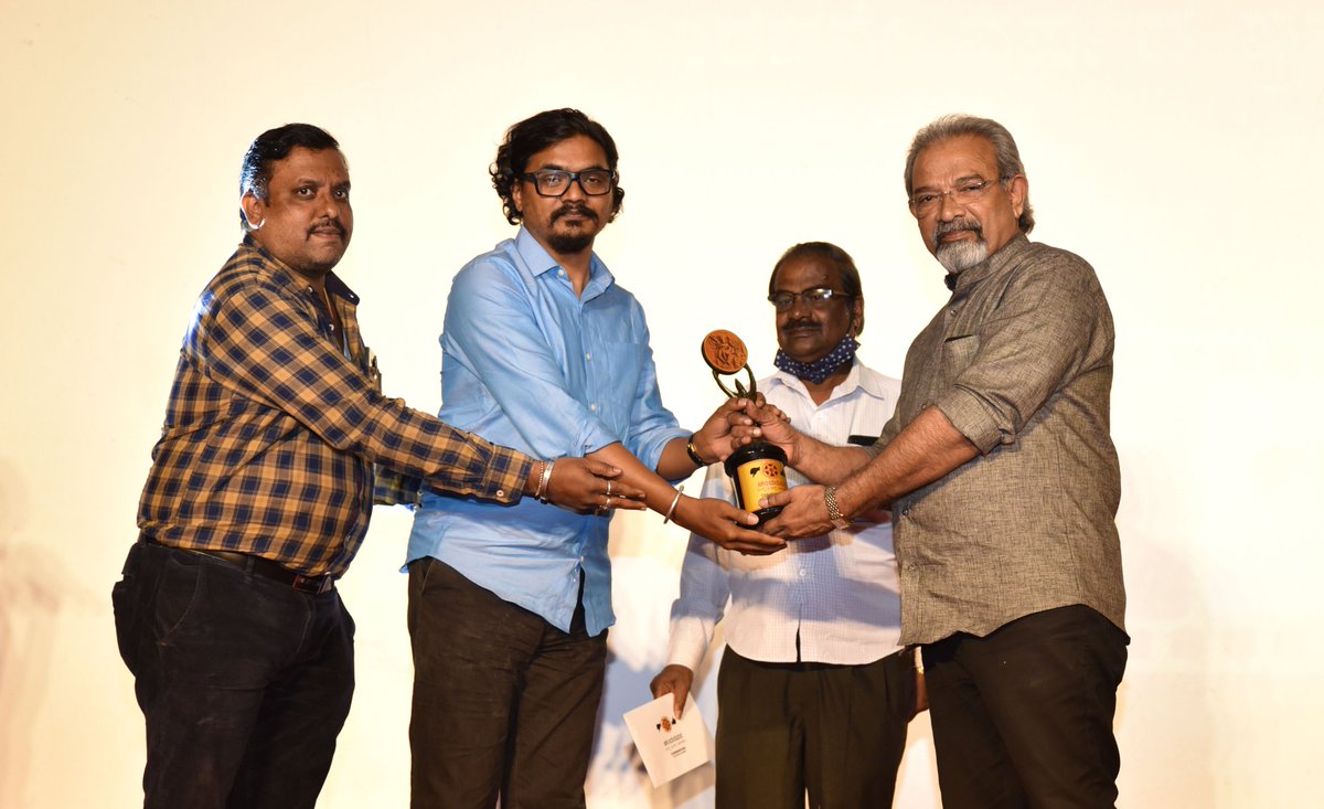 Best Director Award Goes to @mansore25 for #Act1978

#CFCAAwards #ChandanavanaFCAAwards