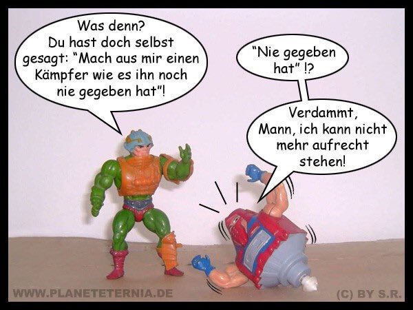 PlanetEternia's tweet photo. Die #PlanetEternia #ToyHumorsClassics: „Pass auf was du dir wünscht…“ (S1E1) #Vintage #MotU #ToyHumors vom 11.03.2004. https://t.co/dcOzZwvRx1
