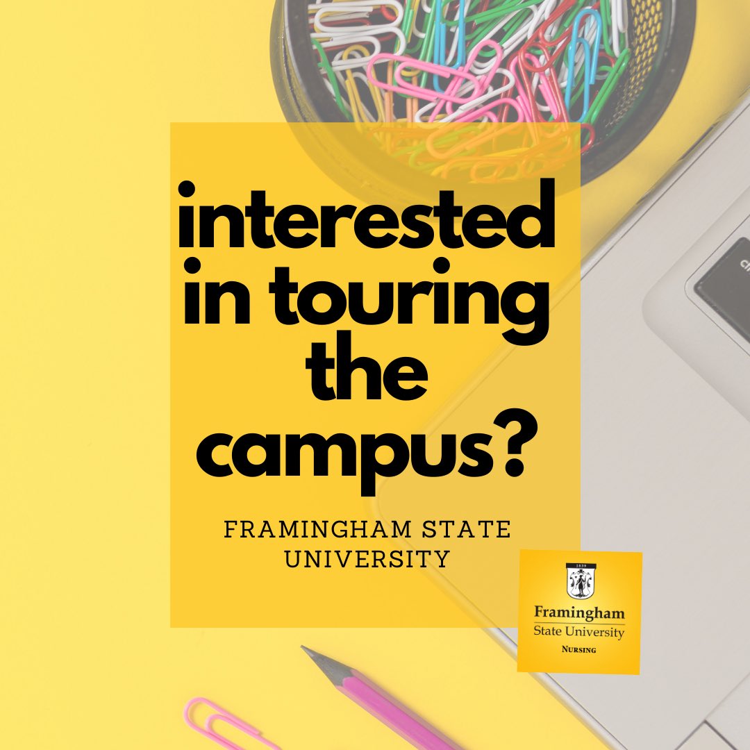 nursingfsu's tweet image. Are you interested in touring campus before you apply? 📍📸Take a campus tour from the comfort of your couch! 🔍 youtu.be/LIBOom9LdyQ
.
.
@FramStateAdmit @FraminghamU