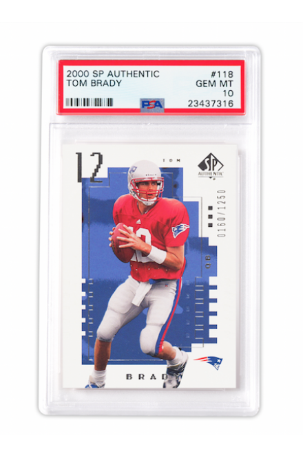 The '2000 SP Authentic Tom Brady Rookie Card' (PSA 10) @CollectableApp has received a buyout offer of $160,000 ($26.43/share). It IPO'd on 12/17/20 with a Market Cap of $56,500 ($10/share).

If accepted, the offer would represent a 164% ROI to shareholders in 68 days. 

48 hrs ⏲️