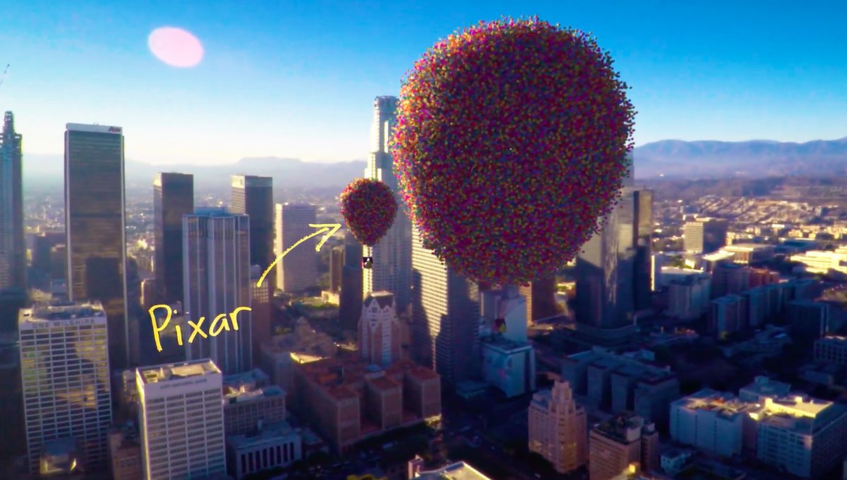 Alex B. on Twitter: "Watch: VFX Artists Redo the Balloon House in 'Up' with  Real Physics https://t.co/yNYx5Qjq88 #Up #PixarsUp #balloonhouse via  @corridordigital… https://t.co/RgtXrP9xL6"