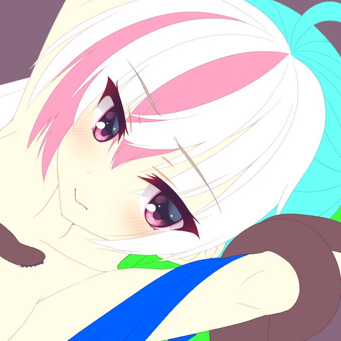 たまには制作解説
髪の毛が多かったり重なったりしてる場合【別レイヤーに部分的に塗り分け】することで、選択範囲を指定して塗りやすくなるのでオススメです! 