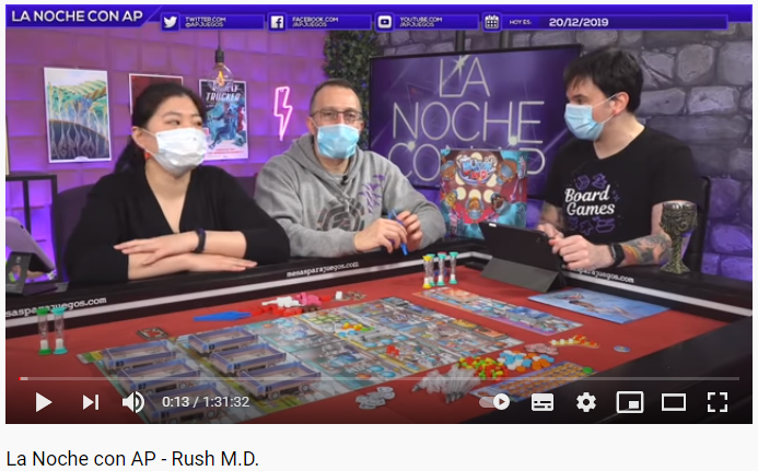 Javi_de_Nuln's tweet photo. Autocita del #RushMD (II)
Para aprender a jugar al Rush MD de @MasQueOca os recomiendo este vídeo de @APJUEGOS donde juegan a los médicos los insuperables @nancy_yao @sergio_vaquero y @rubendherrero (A Fuego!)
Vídeo:
https://t.co/siuvdkkgkZ
Juego:
https://t.co/gw0YhlPIpX https://t.co/9hV1CK6dpM