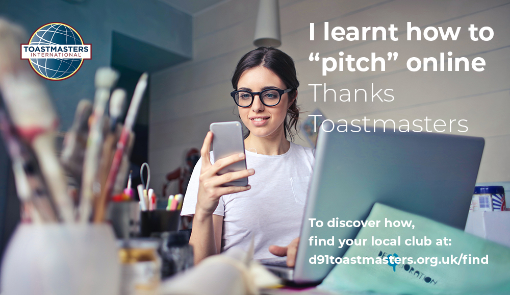 Want to become better at presenting online or presenting in general?

Camera or stage shy?

Why not join one of our meetings to find more about TM and KCS? Get in touch at kingscrossspeakers@gmail.com.

KCS