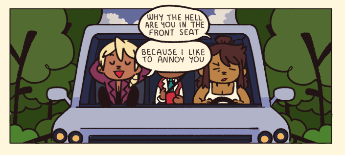 roughly 3 months later and this klapollo + faraskye comic is finally finished............ hallelujah