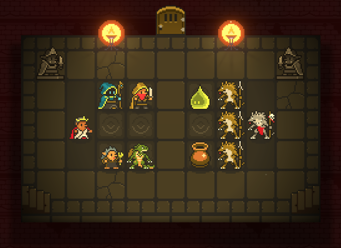 PuzzleBox_Games's tweet photo. We just released v1.0.6 for The Dungeon Beneath!

⚔️ New hero
⚔️ 5 new Characters
⚔️ 10 new items

 ... and a lot more!

Check out the patch notes ➡️ https://t.co/47fTEfEggn

#roguelike #gamedev #pixelart #indiegames https://t.co/fpPhpHIV2f