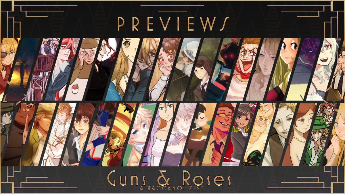 Guns Roses A Baccano Zine Preorders Are Open Until March 21st Guns Roses Is An Art Fanzine Featuring Characters From The Baccano Franchise Anime And Light Novels Included Guns Roses A Baccano Zine Preorders Are Open Until March 21st Guns Roses Is An Art Fanzine Featuring Characters From The Baccano Franchise Anime And Light Novels Included