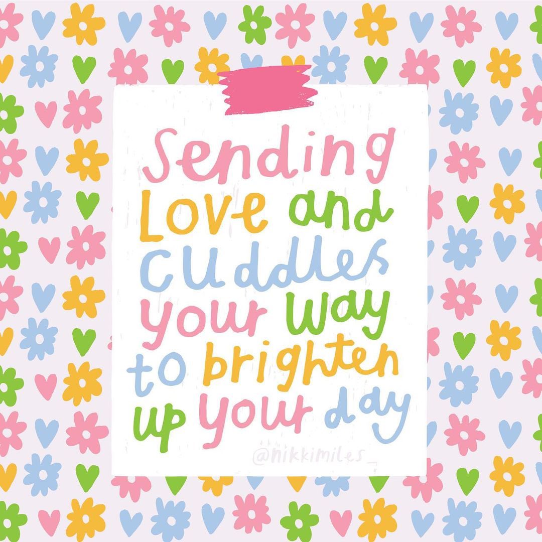 Sending love and cuddles your way to brighten up your day

Image: <a href="/nikkimiles_/">Nikki Miles</a>