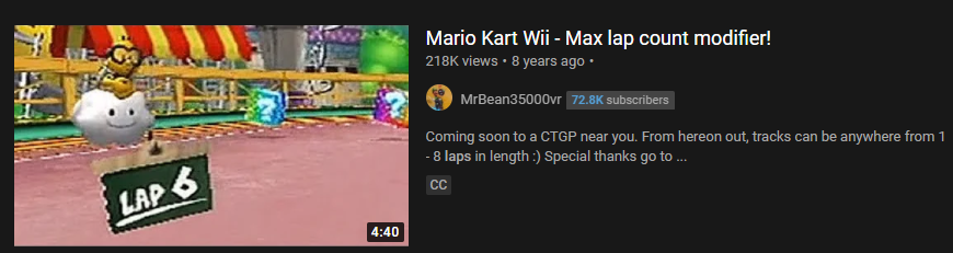 Semi Frequent Mario Kart Wii Facts tweet media