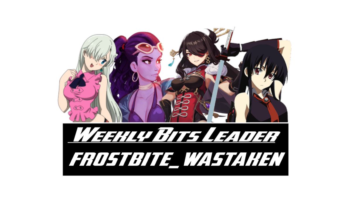 xApexPredatorTV's tweet photo. 2/21/21 frostbite_wastaken!
HONORABLE MENTIONS:
MidnightMecha

#twitch #waifu #bitsleader #twitchstreamer #smallstreamer https://t.co/1SswtNPUBq