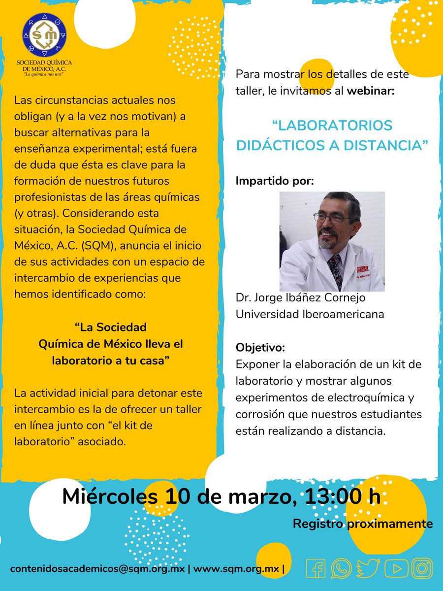 Sociedad Química de México, A.C. tweet media