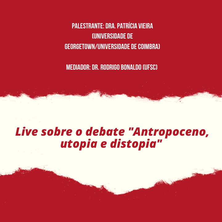revistaesbocos's tweet photo. Quarta-feira (24/02) às 14h acontecerá uma live de lançamento do debate "Antropoceno, utopia e distopia", publicado em nossa última edição (v. 27, n. 46).

A transmissão poderá ser acompanhada em nossa página do Facebook ou em nosso canal do Youtube. https://t.co/biwyA1aWID