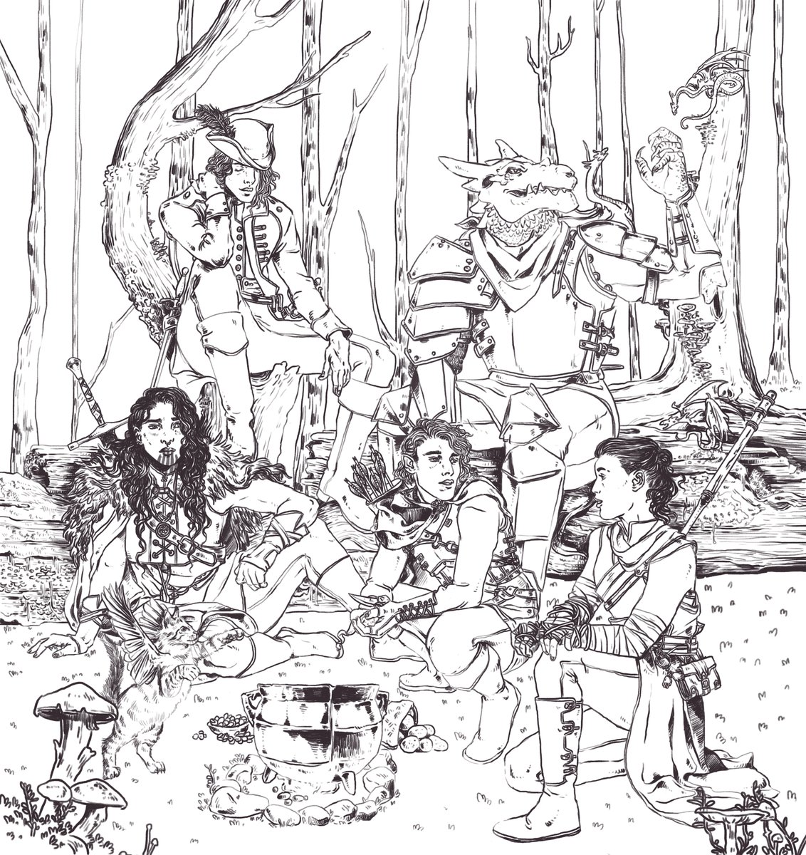 work In Progress Linework All Done well dipper GenCon AS 66 work-in-progress-linework-all-done-well-dipper-gencon-as-66