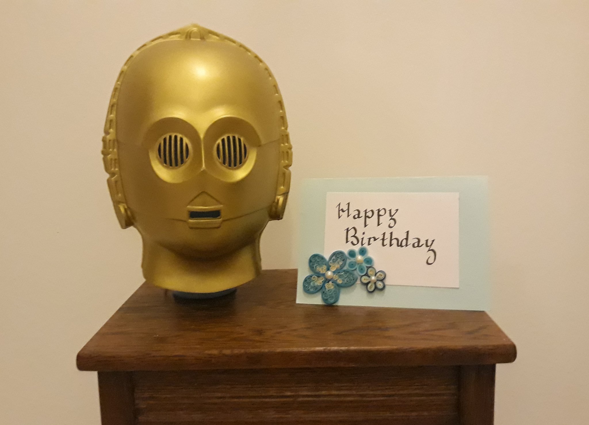   Happy Birthday Anthony Daniels and thank you for the great memories. |-o-| 
|-o-| 