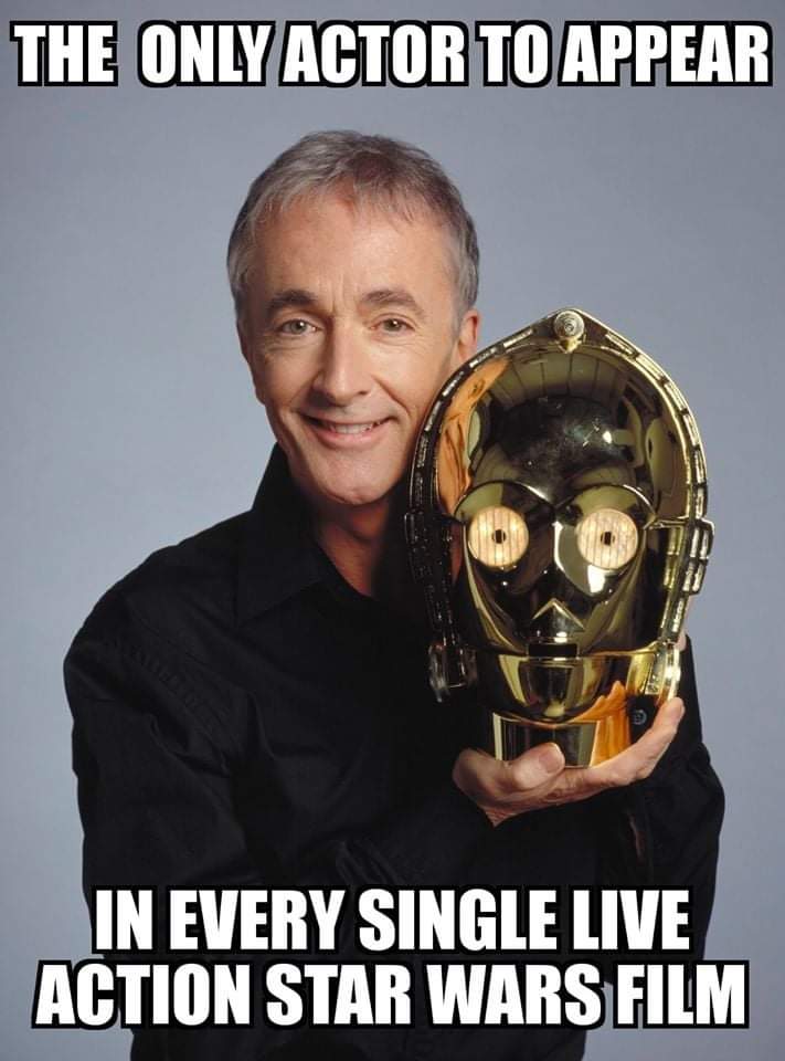 Happy 75th birthday to Anthony Daniels. 