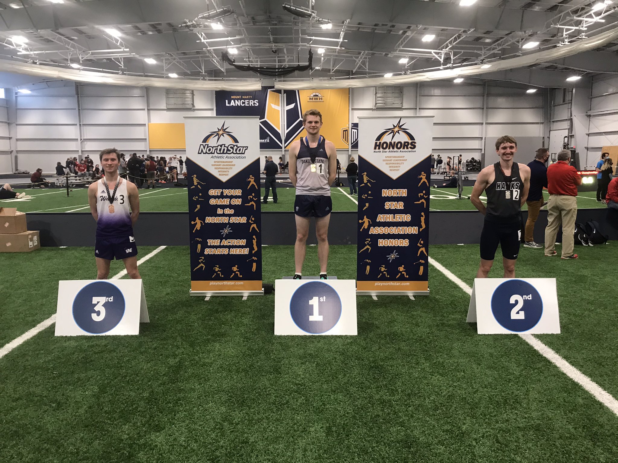 North Star on Twitter "2021 NSAA Indoor Men’s 1mile run Krull