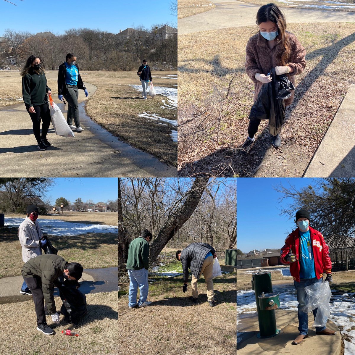 nhs_sgp's tweet photo. Friendship Park is a little cleaner thanks to NHS. #weliketoserve #keepgpbeautiful https://t.co/MGHjkyR9nE