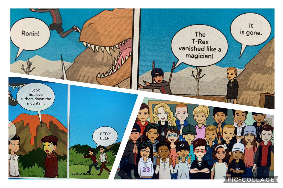 🔥🔥🔥Ss creating their own graphic novels while learning figurative language.<a href="/HowellTFE/">Three Fires Elementary</a>  Check out the class pic:-)