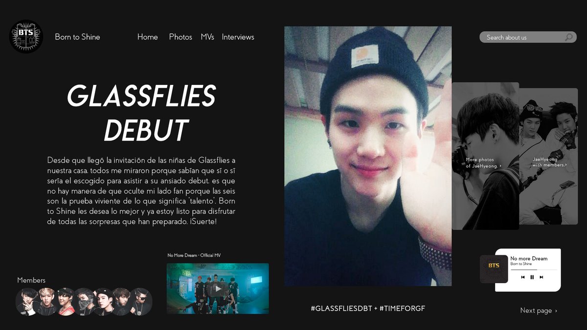 BTShine_tw's tweet photo. [#JAEHYEONG]

¿Saben que hoy es ⁦#TIMEFORGF? Razón por la que me coloqué mi gorro de la suerte para presenciar el debut de las rookies del año. Me siento feliz y honrado de ser parte del #GLASSFLIESDBT⁩, pues ya he visto su MV y me enamoraron. ¡Suerte! Y gracias por invitarnos. https://t.co/UTKo4uwqCI