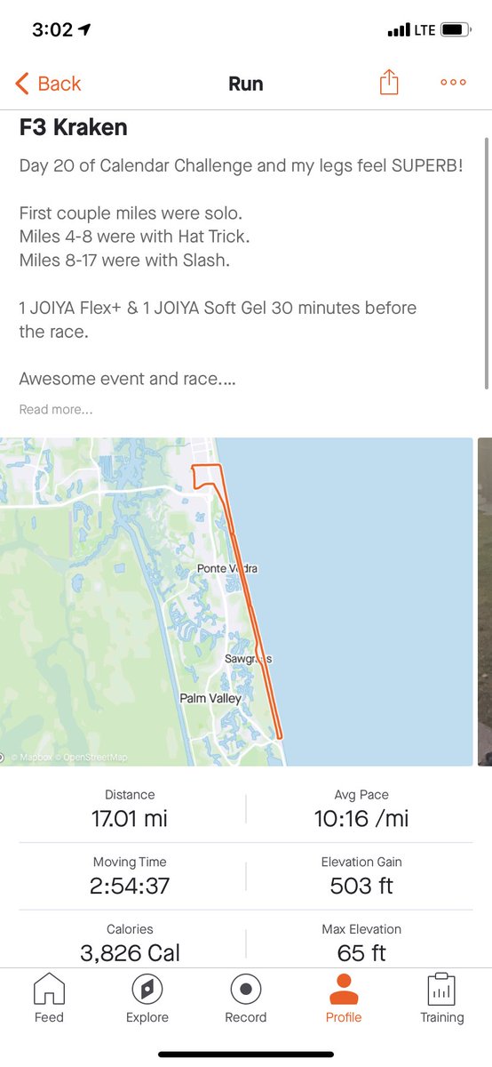 wattsdantzler's tweet photo. A great weekend spent in Ponte Vedra. It was a blast to be a part of @F3Jacksonville’s annual “CSAUP” event, The Kraken. They have a great group of men down here. #MoreThanAWorkout #F3 #CalendarChallenge2021 https://t.co/pHNEYahvWk