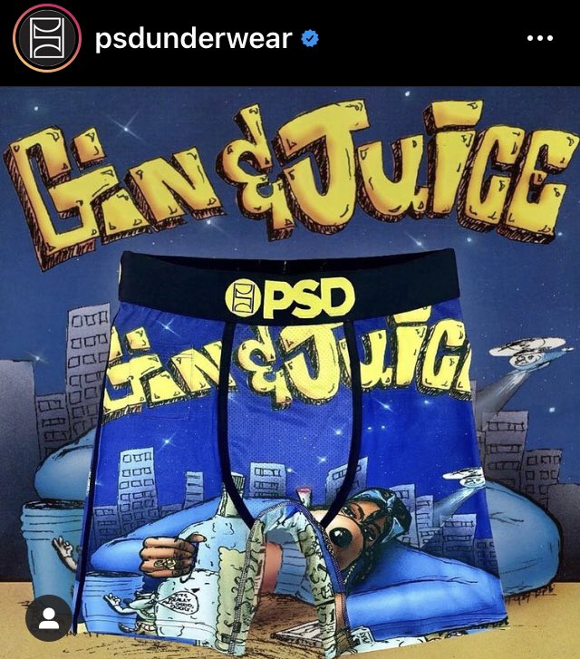 naodogg's tweet photo. Gin &amp; Juiceデザインの
良いなぁ〜😊🖐
完全に勝負下着🩳
#SNOOPDOGG https://t.co/EjgqYEr0q4