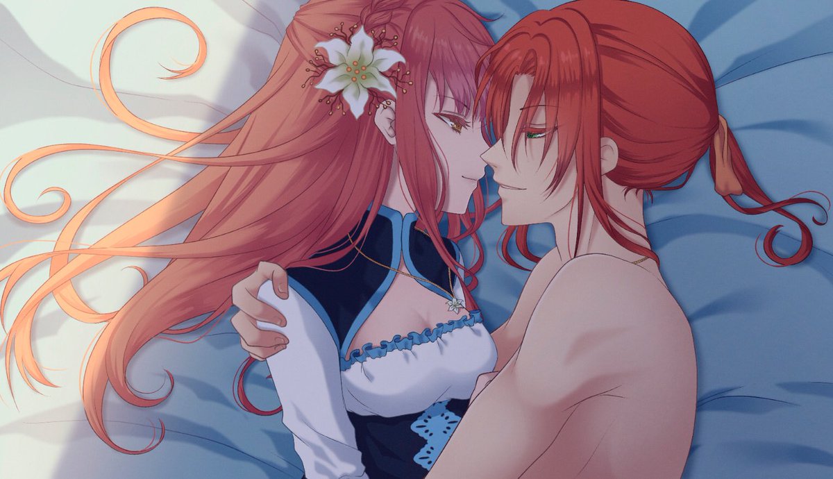 Bombone_studios's tweet photo. Y aunque Klaude sigue tan encantador y bello como siempre, me quedaron debiendo algo más... lo único a su favor es que (hasta ahora) ha tenido una escena  de cama con la princesa juju 👇🏼 https://t.co/4N6pAfbHJP