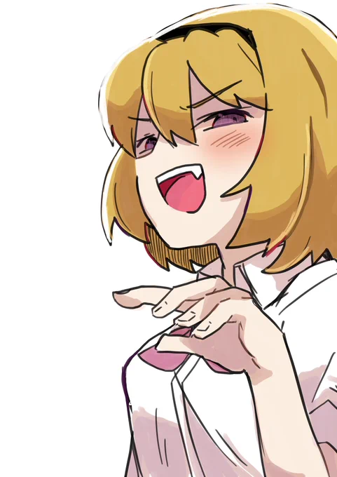 最近ボーッとしながら描くと沙都子描いてる 