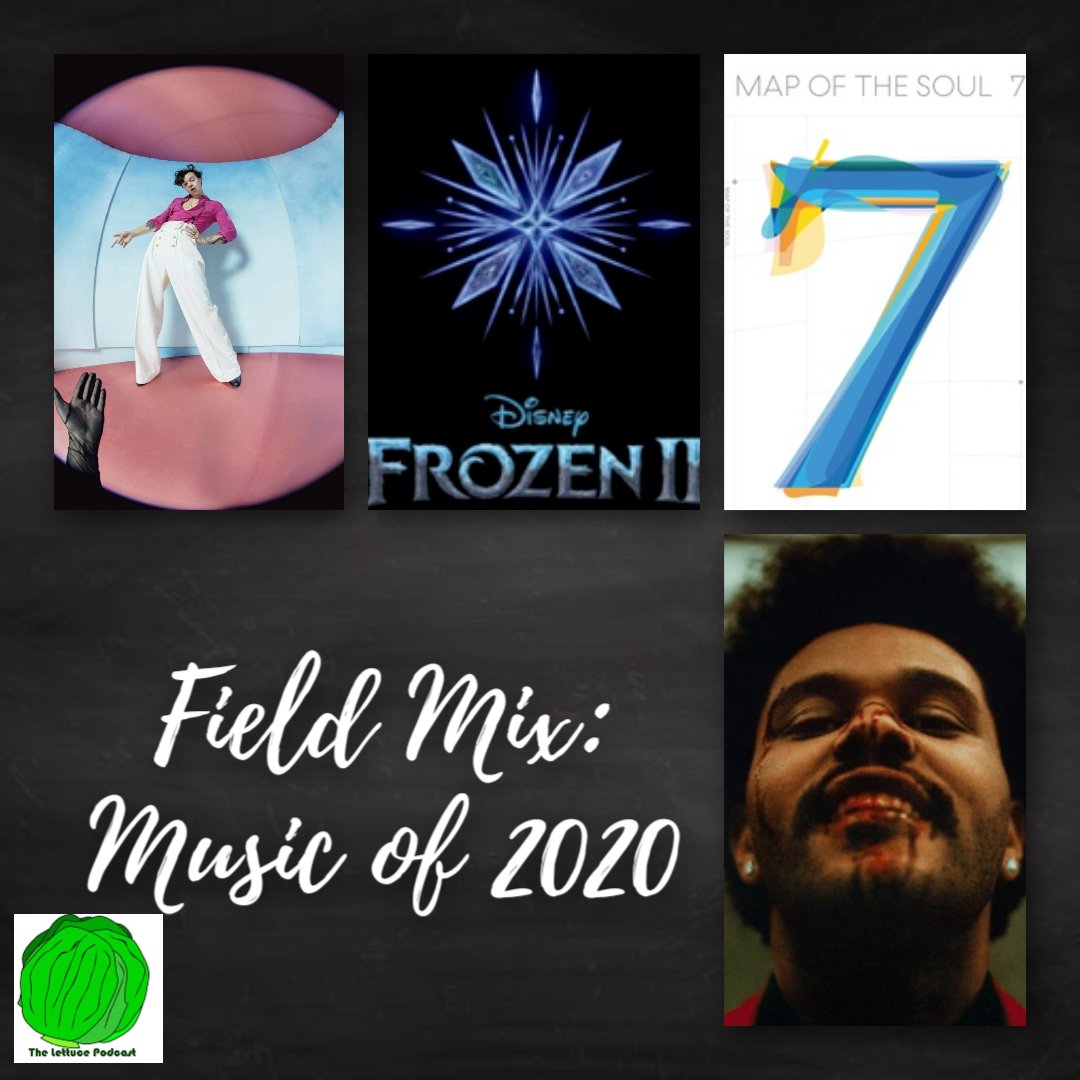TheLettucePod's tweet photo. Laura &amp; Charlotte review some of #2020's top selling #music: @Harry_Styles, @BTS_bighit, @TheWeeknd, &amp; @DisneyFrozen. Are they too old for current music? You'll have to listen to find out! #podcasts #podernfamily #harrystyles #fineline #bts #mapofthesoul7 #theweeknd #afterhours https://t.co/h5OoW3B23R