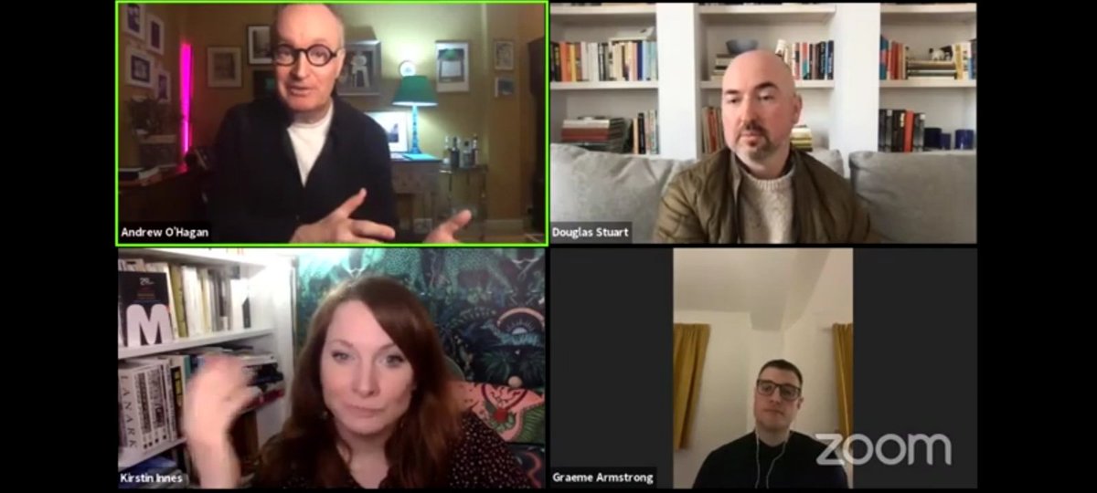 MichelleJWest's tweet photo. Late to the #PBF2021 party, so glad the Scottish Masculinities session was available to watch on 'catch up'! Loved it #ShuggieBain #TheYoungTeam #Mayflies https://t.co/iYgsqpu9DH