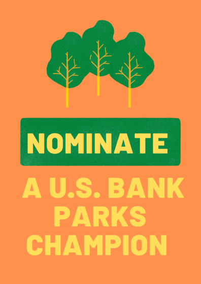 Do you know an outstanding volunteer in a park, community center, natural area, or community garden? Nominate them (or yourself!) to be a 2021 U.S. Bank Parks Champion today! 

Learn more: bit.ly/PPFParksChampi…
Nominate!: bit.ly/PPFnominate