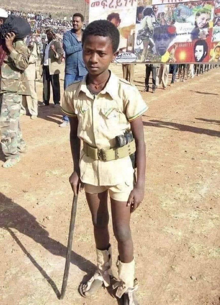 KiflayMaebel's tweet photo. The neofascist #TPLF openly deployed child soldiers in the #Tigray conflict. Will you condemn this terrorist group @joebiden @KamalaHarris @secBlinken @StateDept @IntlCrimCourt @UNHumanRights? @vonderleyen @HeikoMaas #EthiopiaPrevails #EthiopiansJoinHandsWithEritreans #Eritrea https://t.co/GFms0s5YcP