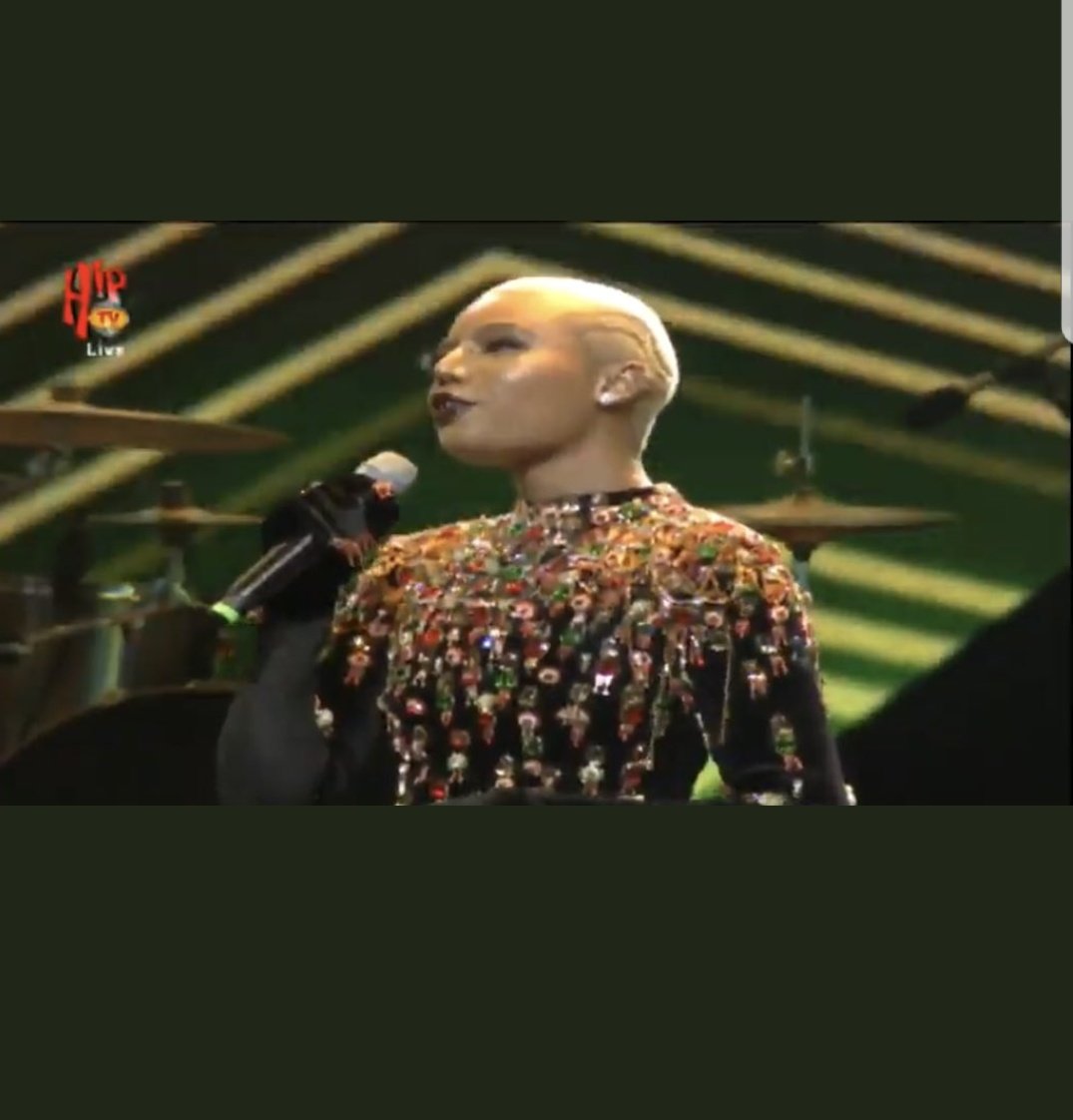 ElixirOfLife9's tweet photo. Nancy be giving us THANOS vibes😍
#14thHeadies https://t.co/fYpc94RqJd