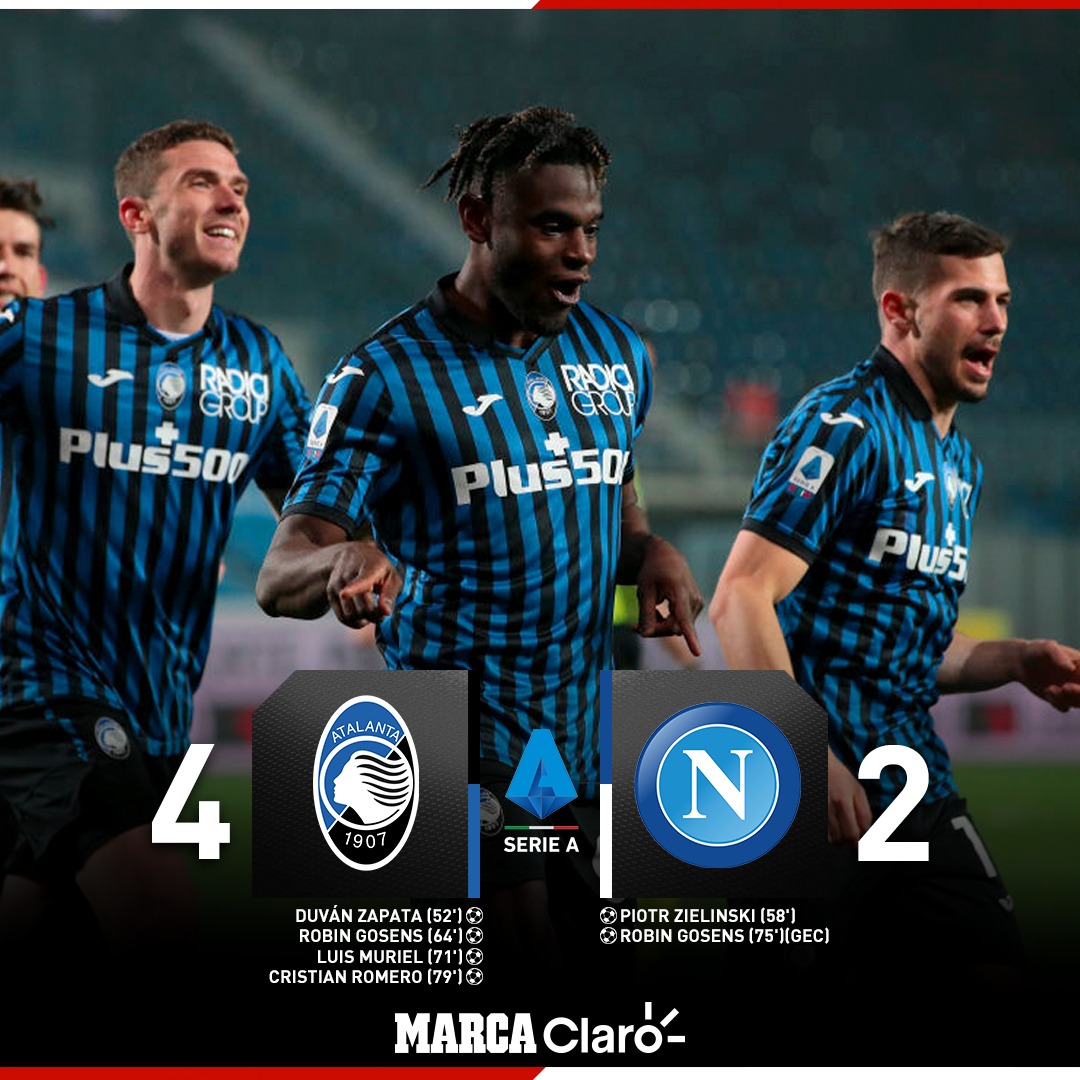 ¡ATALANTA EXHIBE AL NAPOLI DE GATTUSO!
El Napoli extraña muchísimo a @HirvingLozano70, y sufre una dolorosa derrota en su visita al Atalanta
https://t.co/HoOYOLySK6 https://t.co/Df2l2VbBxB